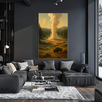 Yellowstone Majesty Poster PosterGoat