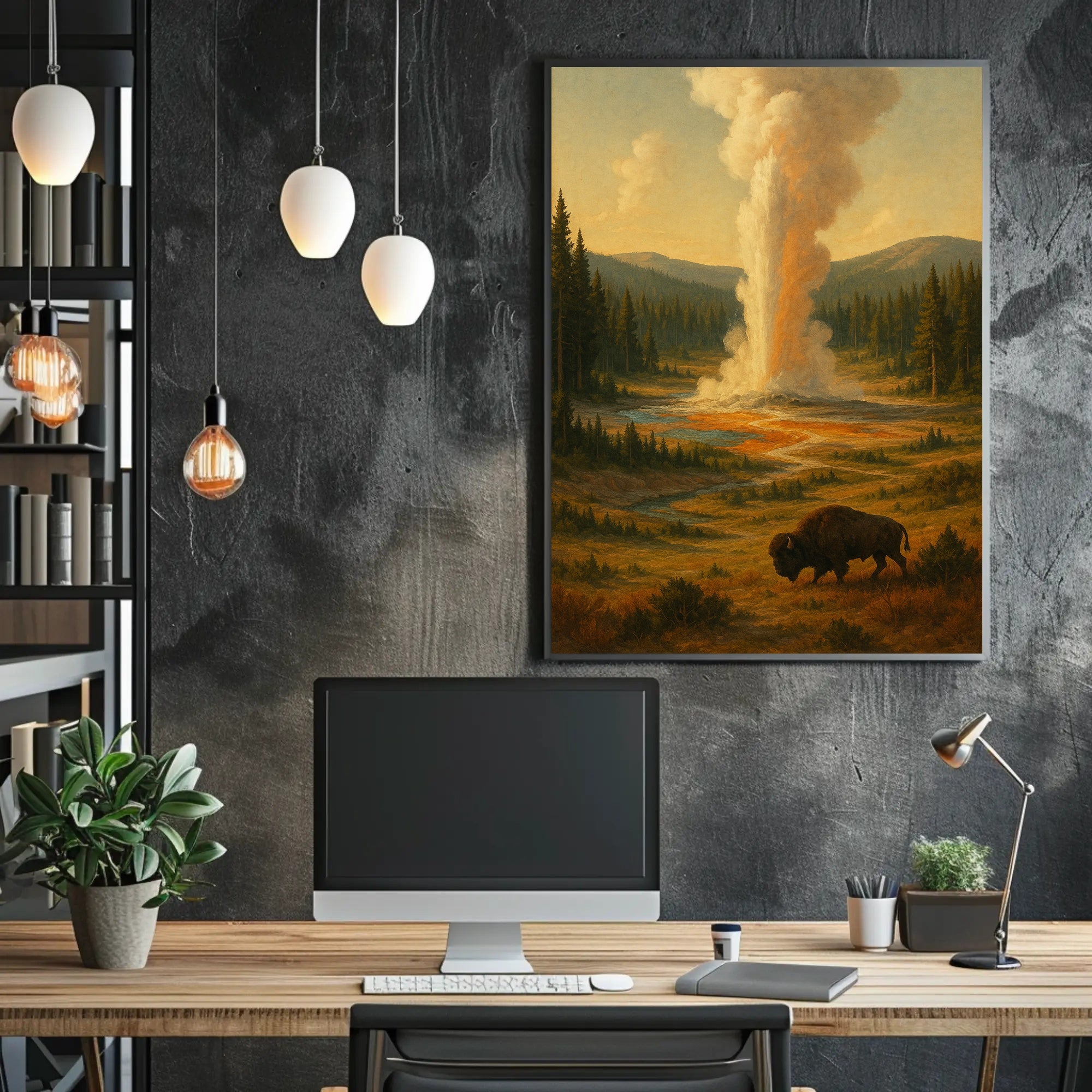 Yellowstone Majesty Poster PosterGoat