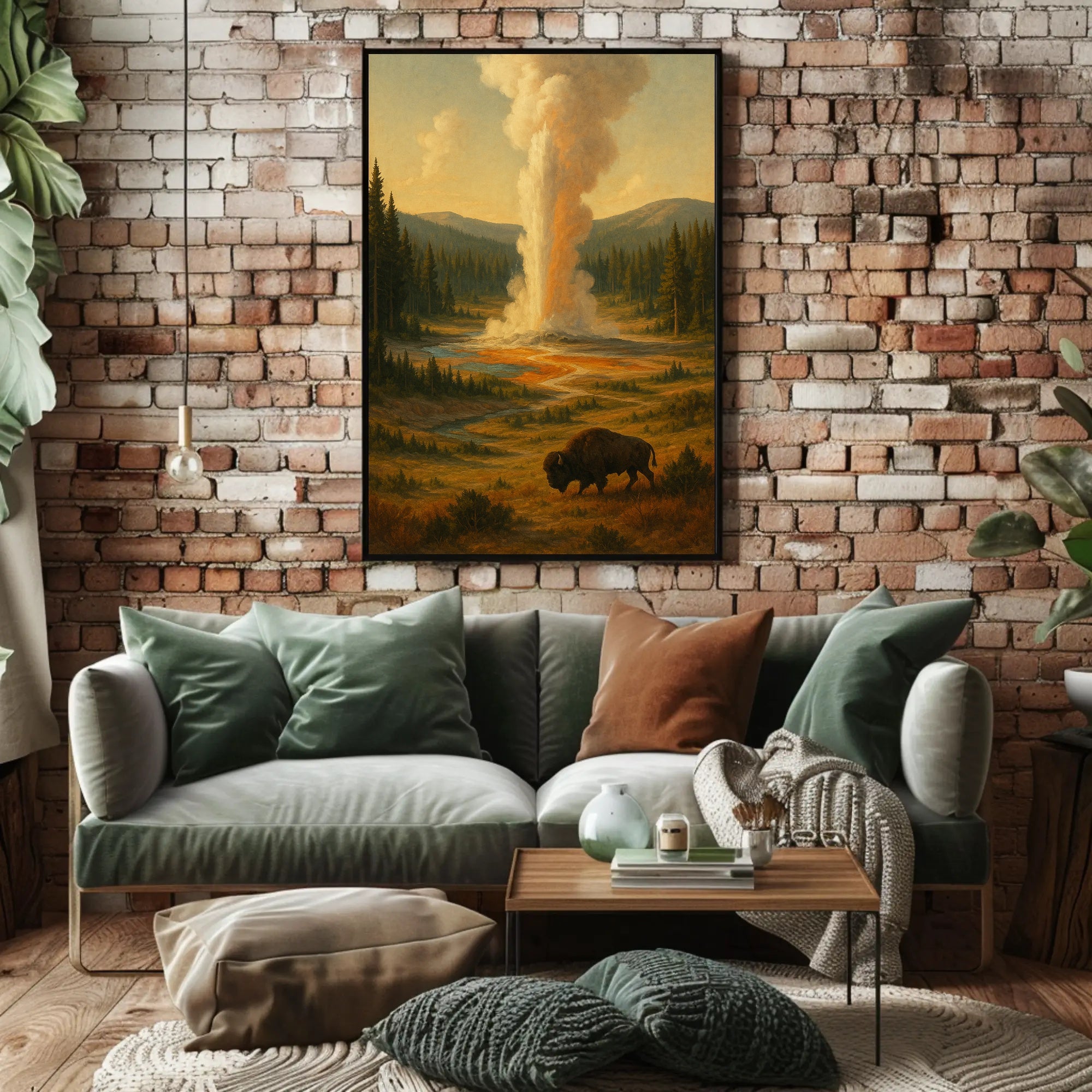 Yellowstone Majesty Poster PosterGoat