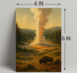 Yellowstone Majesty Poster PosterGoat