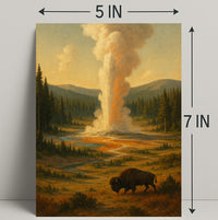 Yellowstone Majesty Poster PosterGoat