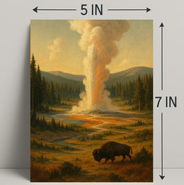 Yellowstone Majesty Poster PosterGoat