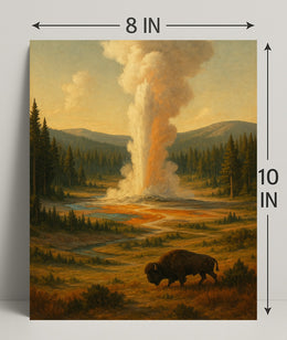 Yellowstone Majesty Poster PosterGoat