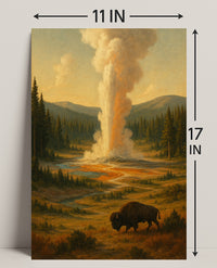 Yellowstone Majesty Poster PosterGoat