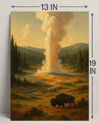Yellowstone Majesty Poster PosterGoat