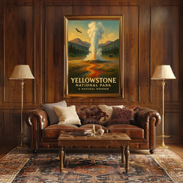 Yellowstone National Park A Natural Wonder Poster PosterGoat