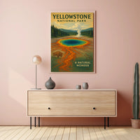 Yellowstone National Park A Natural Wonder Poster PosterGoat