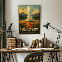 Yellowstone National Park A Natural Wonder Poster PosterGoat