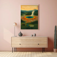 Yellowstone National Park A Natural Wonder Poster PosterGoat