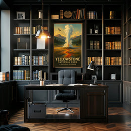 Yellowstone National Park A Natural Wonder Poster PosterGoat