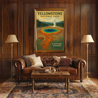Yellowstone National Park A Natural Wonder Poster PosterGoat