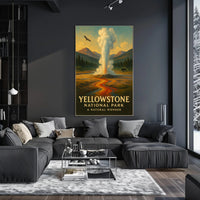 Yellowstone National Park A Natural Wonder Poster PosterGoat