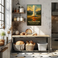 Yellowstone National Park A Natural Wonder Poster PosterGoat