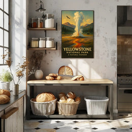 Yellowstone National Park A Natural Wonder Poster PosterGoat