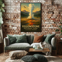 Yellowstone National Park A Natural Wonder Poster PosterGoat
