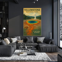 Yellowstone National Park A Natural Wonder Poster PosterGoat