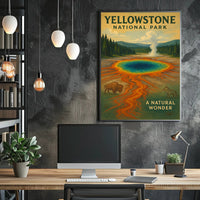 Yellowstone National Park A Natural Wonder Poster PosterGoat