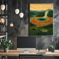 Yellowstone National Park A Natural Wonder Poster PosterGoat