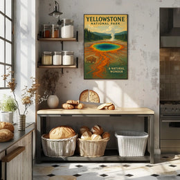 Yellowstone National Park A Natural Wonder Poster PosterGoat