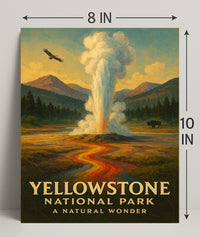 Yellowstone National Park A Natural Wonder Poster PosterGoat