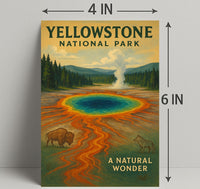 Yellowstone National Park A Natural Wonder Poster PosterGoat