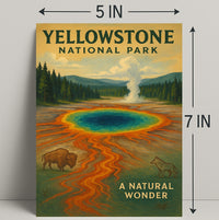 Yellowstone National Park A Natural Wonder Poster PosterGoat