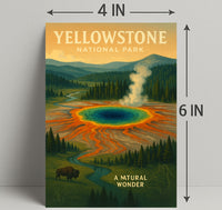 Yellowstone National Park A Natural Wonder Poster PosterGoat