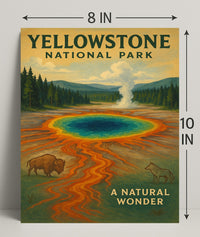 Yellowstone National Park A Natural Wonder Poster PosterGoat