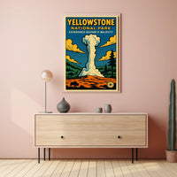 Yellowstone National Park Experience Natures Majesty Poster PosterGoat