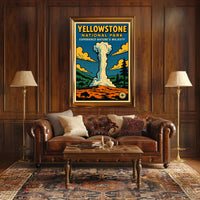 Yellowstone National Park Experience Natures Majesty Poster PosterGoat
