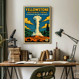 Yellowstone National Park Experience Natures Majesty Poster PosterGoat