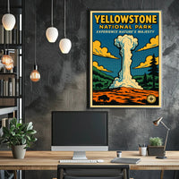 Yellowstone National Park Experience Natures Majesty Poster PosterGoat