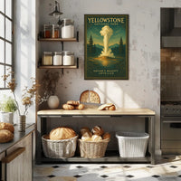 Yellowstone National Park Natures Majesty Unveiled Poster PosterGoat