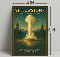 Yellowstone National Park Natures Majesty Unveiled Poster PosterGoat