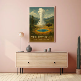 Yellowstone National Park Poster PosterGoat