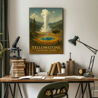 Yellowstone National Park Poster PosterGoat
