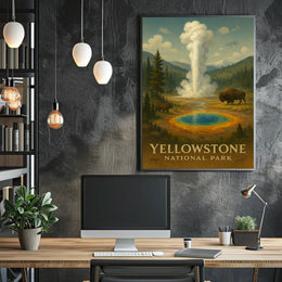 Yellowstone National Park Poster PosterGoat