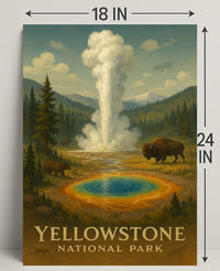 Yellowstone National Park Poster PosterGoat