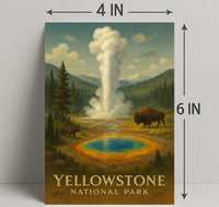 Yellowstone National Park Poster PosterGoat