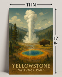 Yellowstone National Park Poster PosterGoat