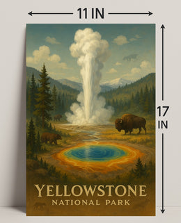 Yellowstone National Park Poster PosterGoat