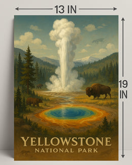 Yellowstone National Park Poster PosterGoat