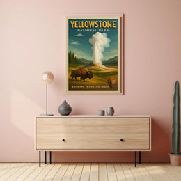 Yellowstone National Park Poster PosterGoat