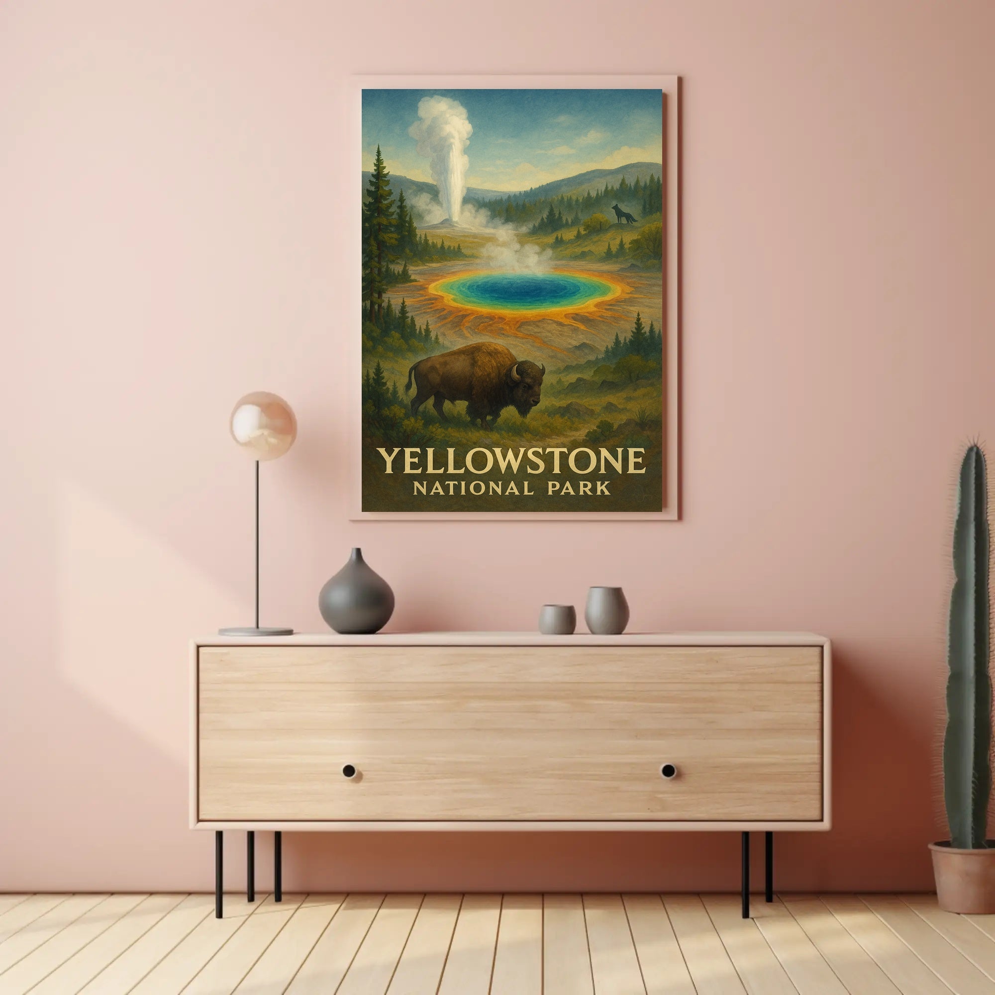 Yellowstone National Park Poster PosterGoat