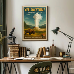 Yellowstone National Park Poster PosterGoat