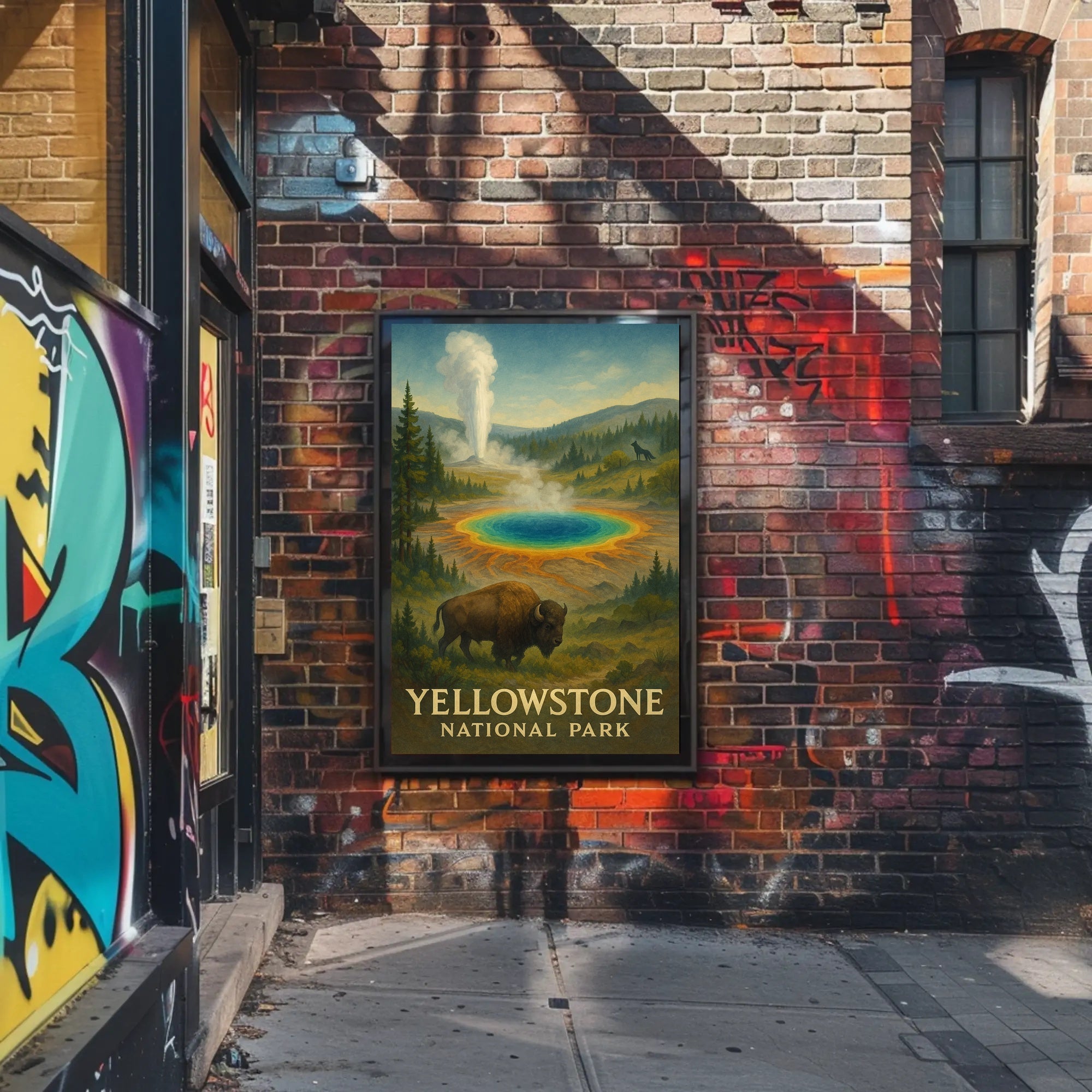 Yellowstone National Park Poster PosterGoat