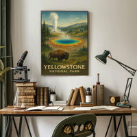 Yellowstone National Park Poster PosterGoat