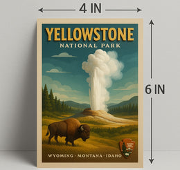 Yellowstone National Park Poster PosterGoat