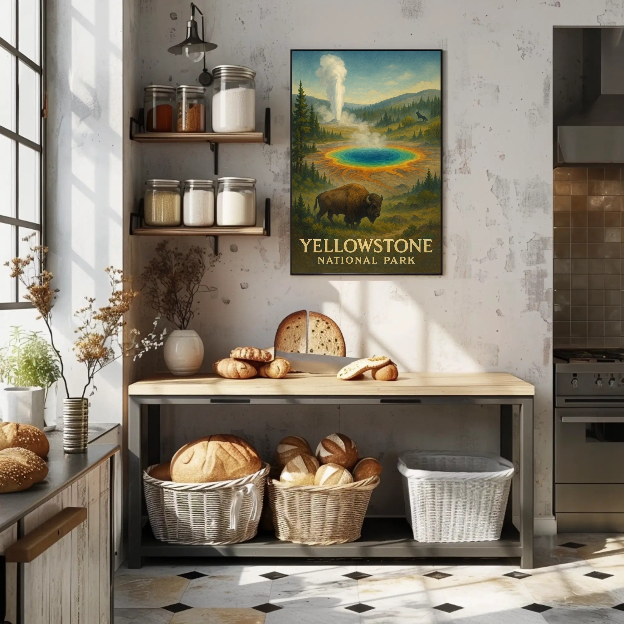 Yellowstone National Park Poster PosterGoat
