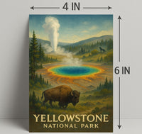 Yellowstone National Park Poster PosterGoat